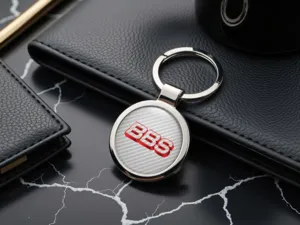 BBS Keyfob Metallic Durable Style